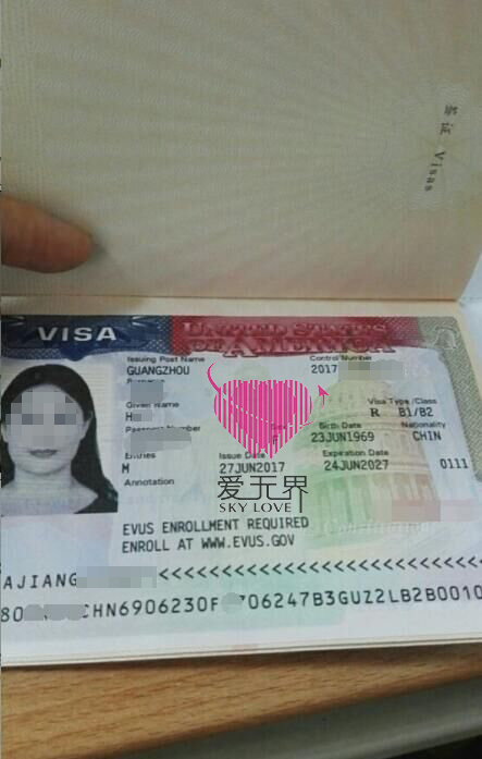美國簽證,十年美國旅遊簽證,跨國婚姻,國際交友,涉外徵婚網